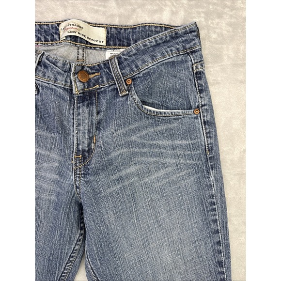 Levi Strauss Signature Jeans Women's Sz 4 Low Rise Bootcut Denim - Picture 3 of 16